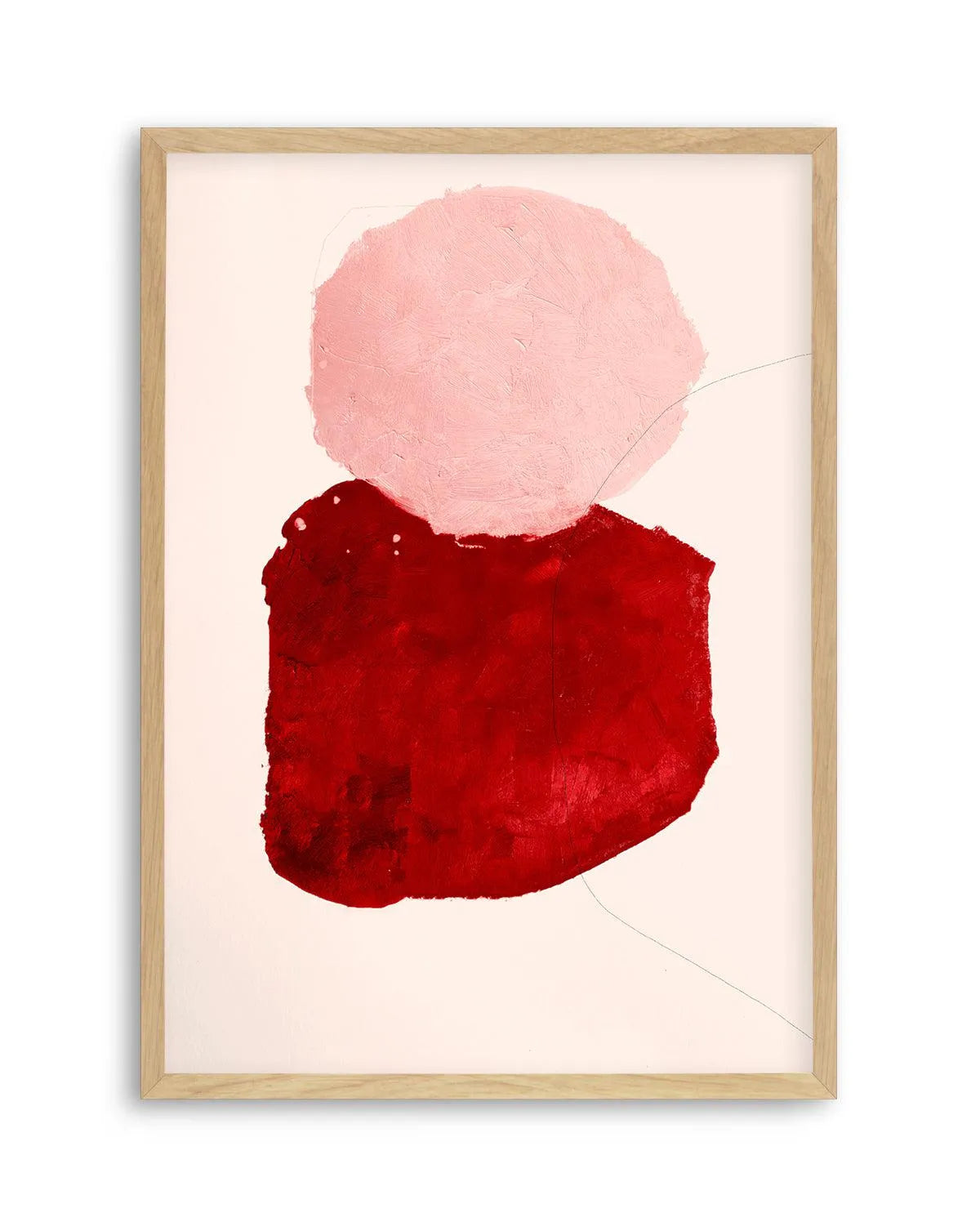 Romance by Leigh Viner Art Print-PRINT-Olive et Oriel-Leigh Viner-A5 | 5.8" x 8.3" | 14.8 x 21cm-Oak-With White Border-Buy-Australian-Art-Prints-Online-with-Olive-et-Oriel-Your-Artwork-Specialists-Austrailia-Decorate-With-Coastal-Photo-Wall-Art-Prints-From-Our-Beach-House-Artwork-Collection-Fine-Poster-and-Framed-Artwork