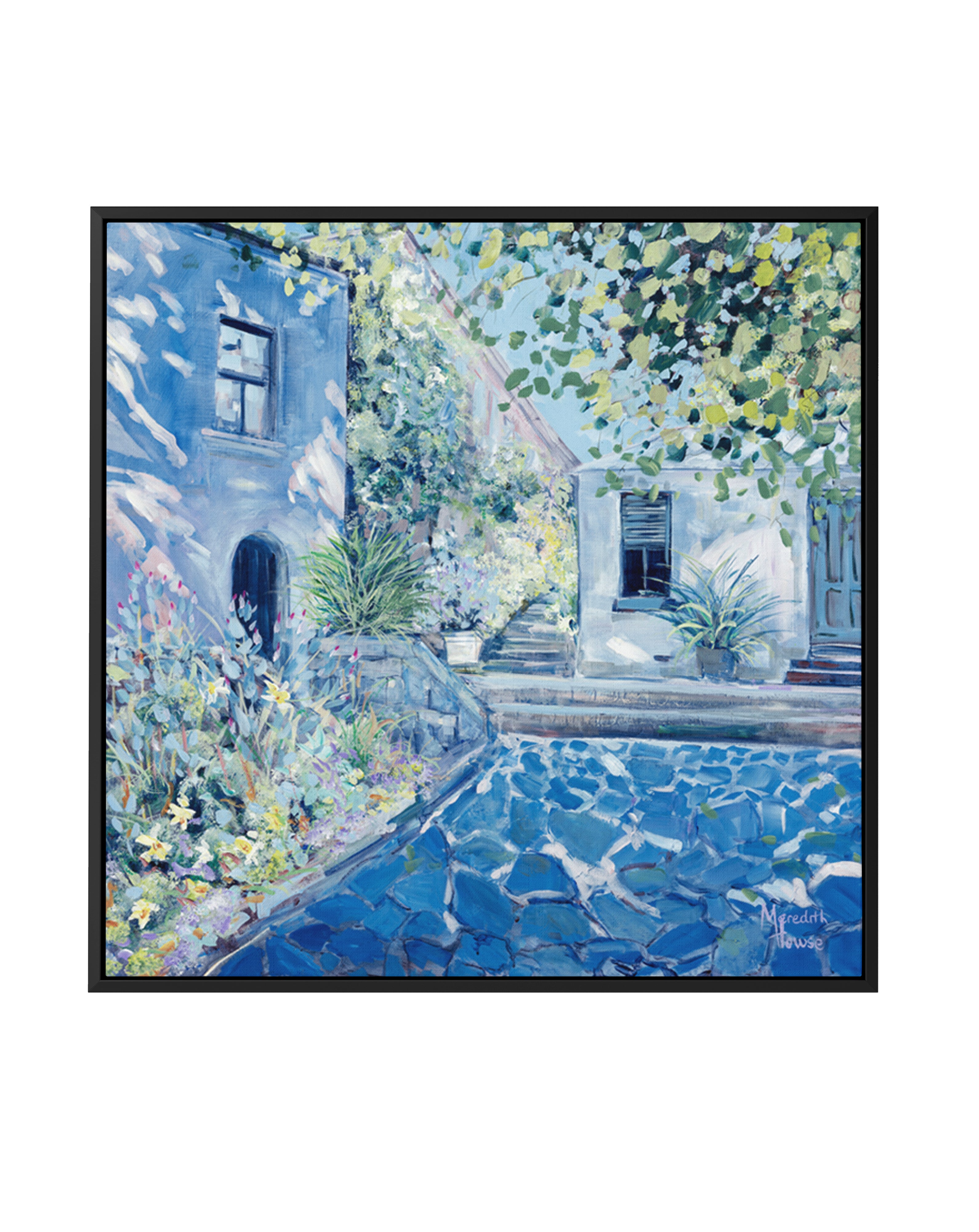 Romance by Meredith Howse | Framed Canvas Art Print