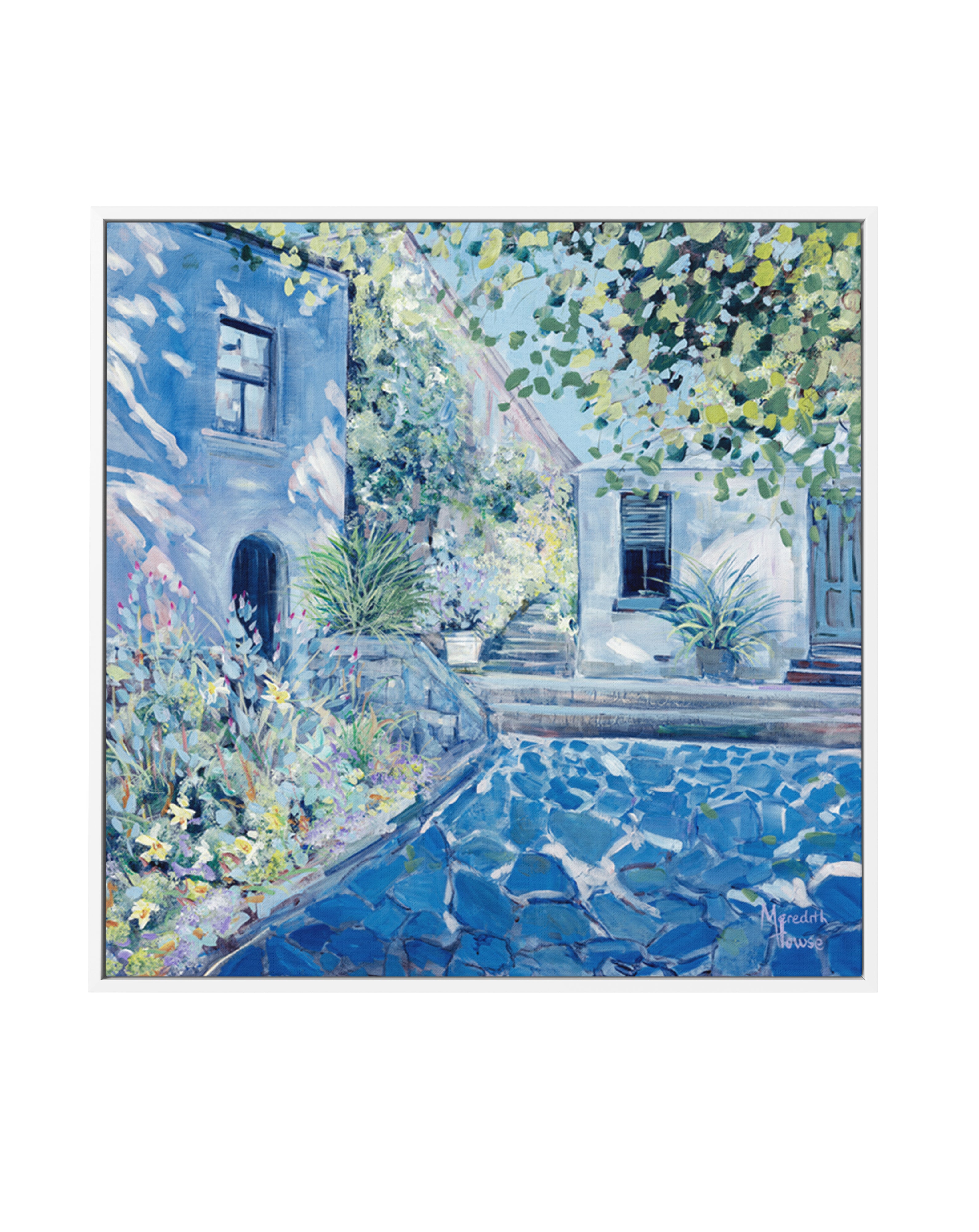 Romance by Meredith Howse | Framed Canvas Art Print
