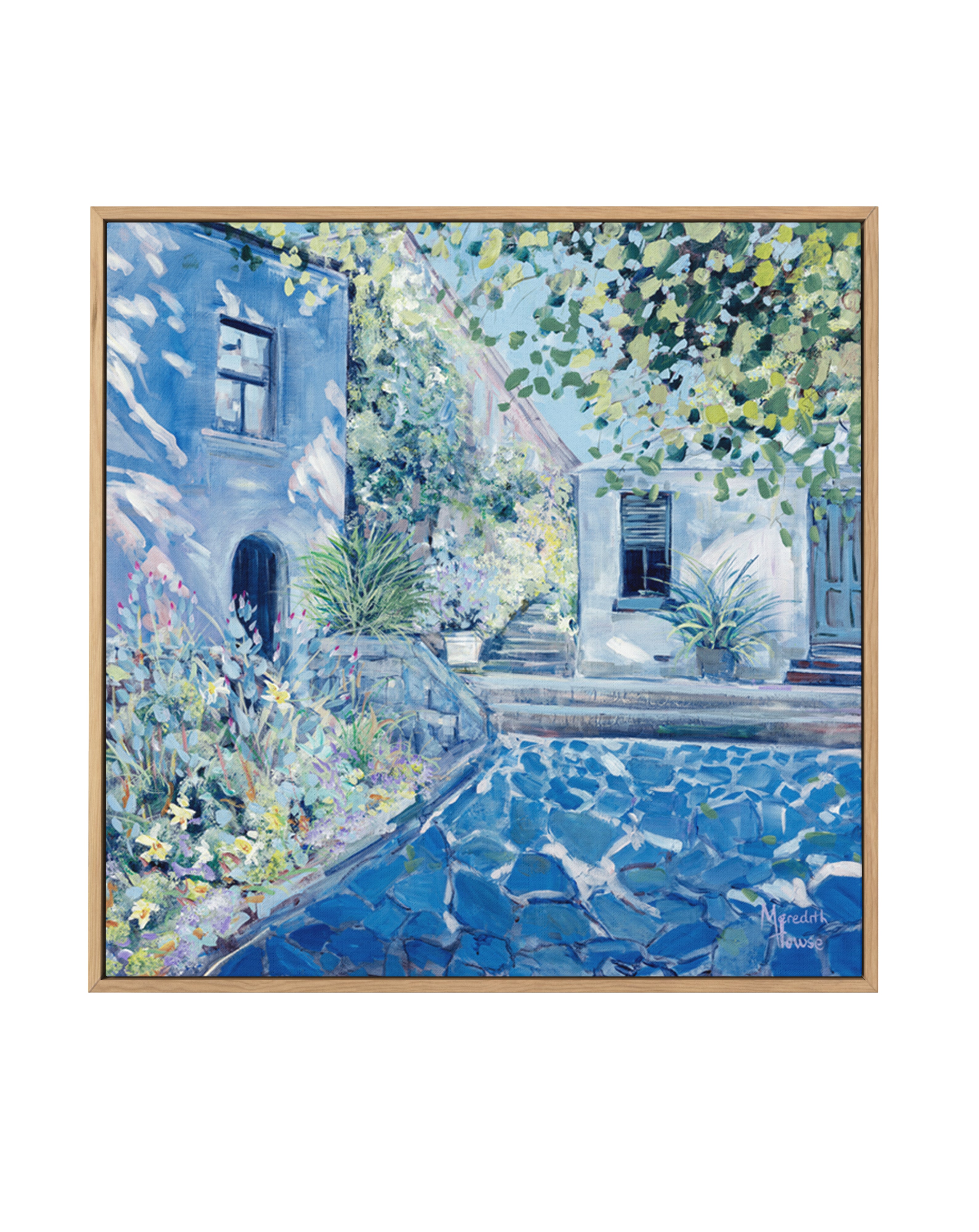 Romance by Meredith Howse | Framed Canvas Art Print