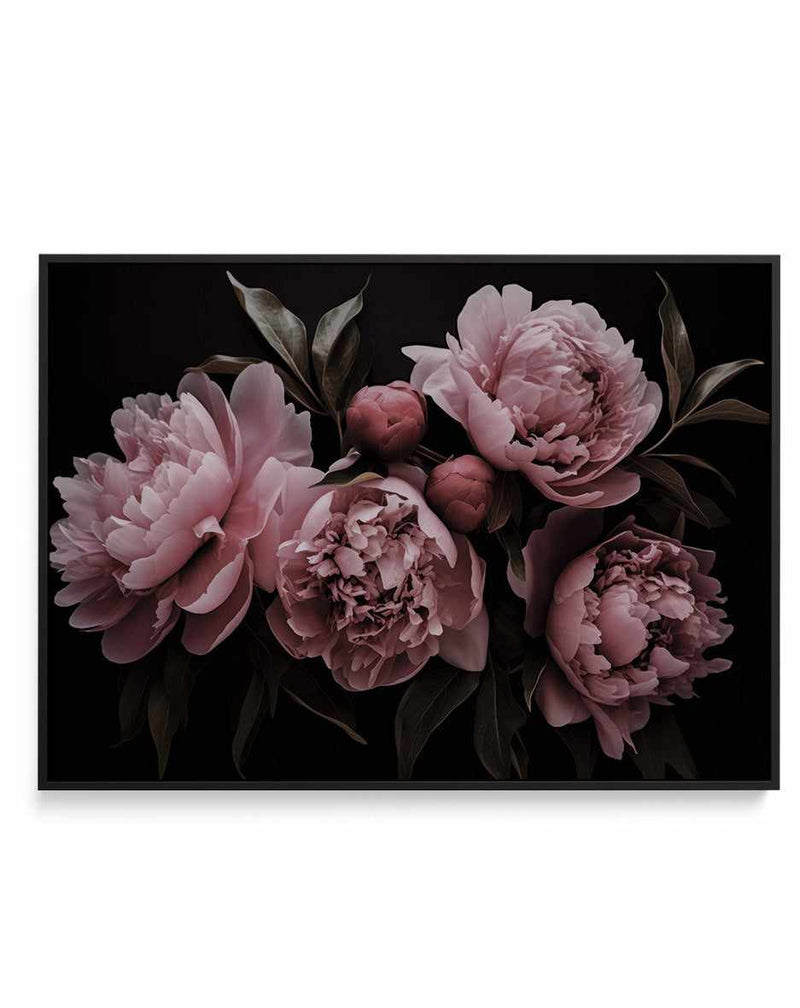 Romantic Dream Opulent Flowers By Andrea Haase | Framed Canvas Art Print