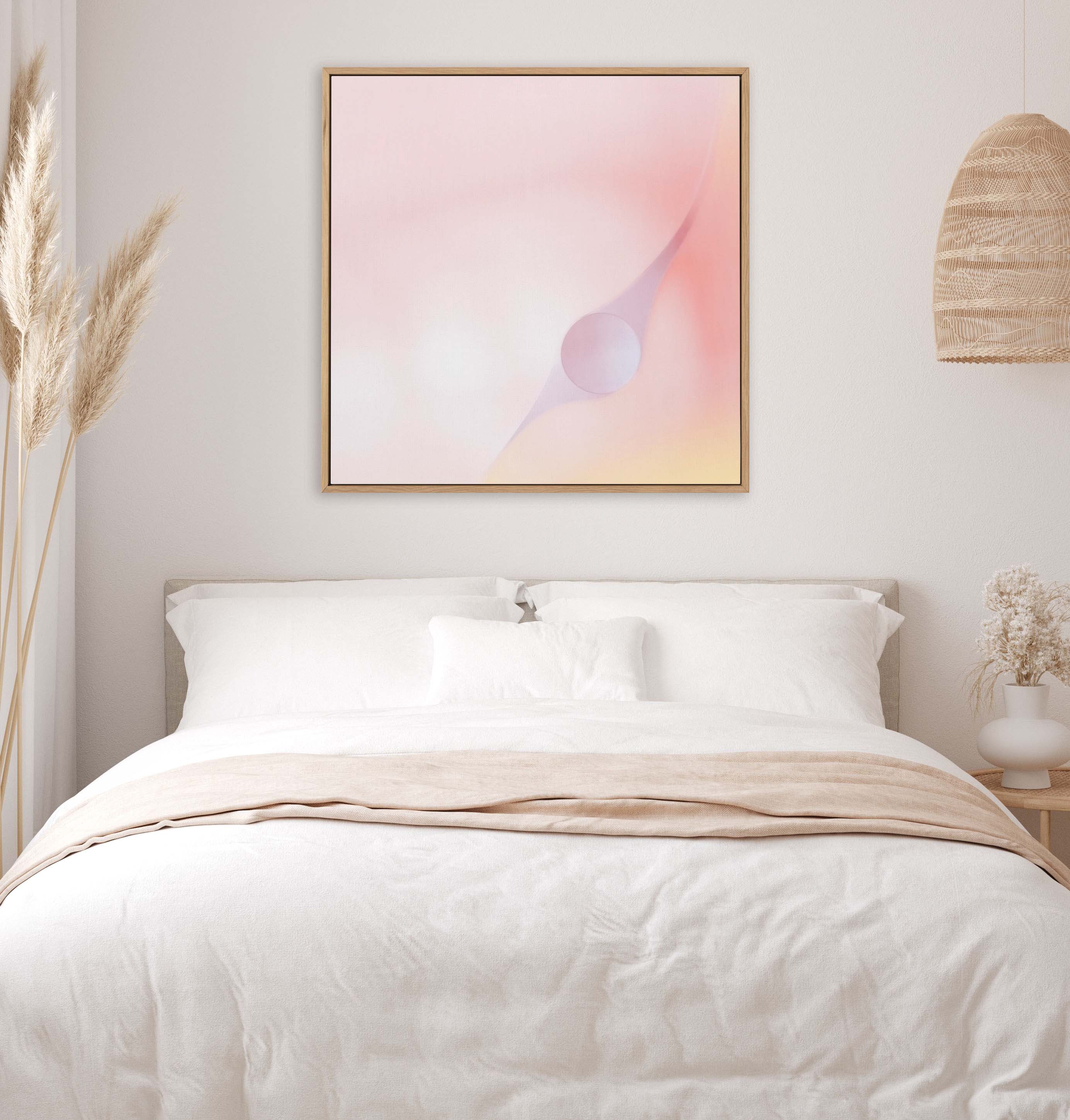 Romantic Vibes by Cicek Kiral | Framed Canvas Art Print