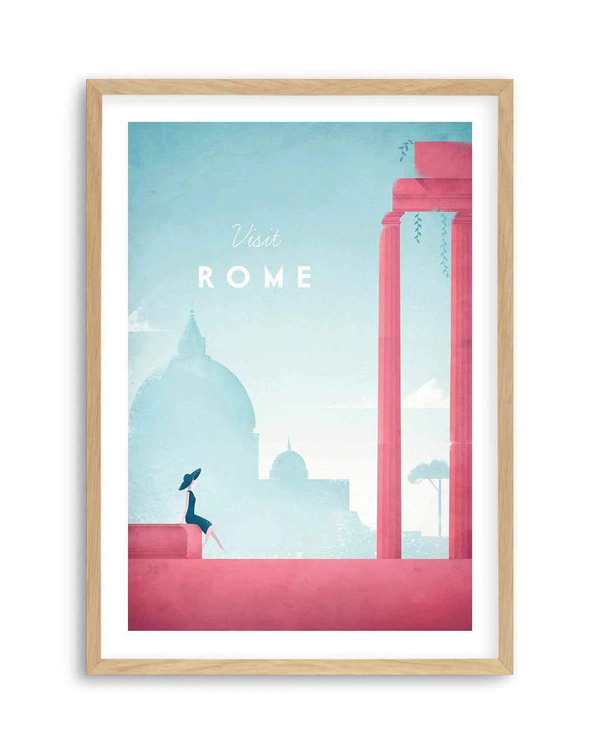 Rome by Henry Rivers Art Print from Olive et Oriel where you can shop wallpaper and artworks online
