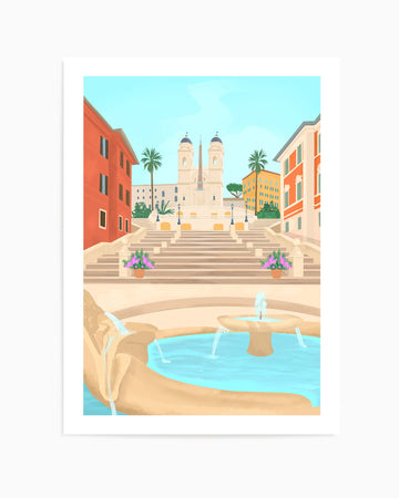 Rome By Petra Lizde | Art Print from Olive et Oriel where you can shop wallpaper and artworks online