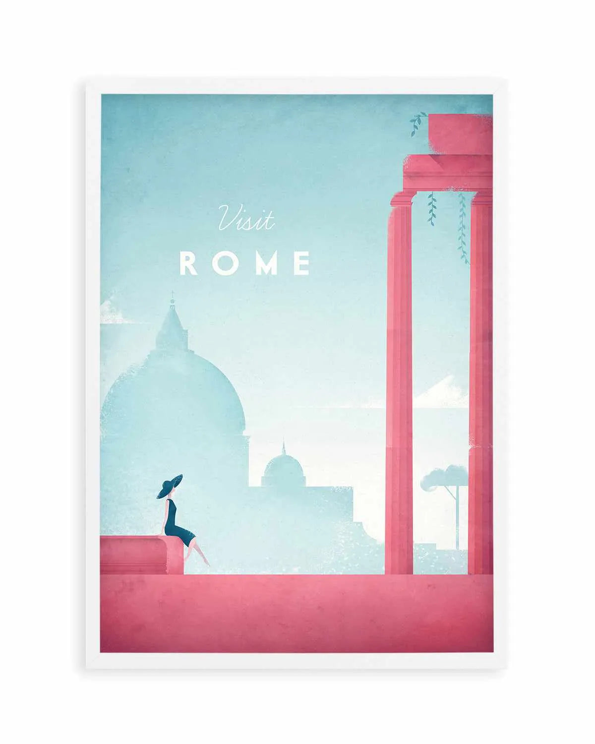 Rome by Henry Rivers Art Print from Olive et Oriel where you can shop wallpaper and artworks online
