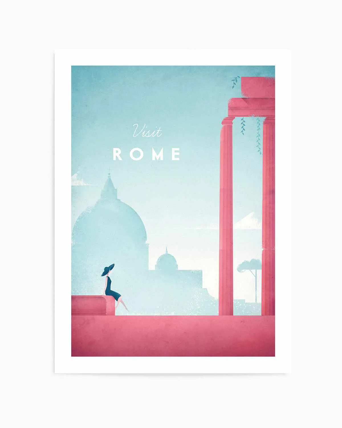 Rome by Henry Rivers Art Print from Olive et Oriel where you can shop wallpaper and artworks online