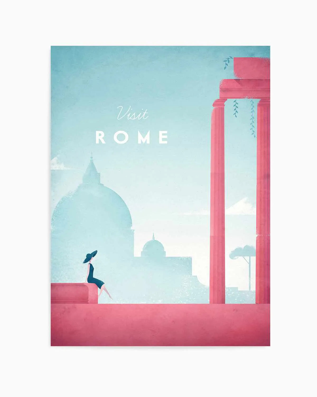 Rome by Henry Rivers Art Print from Olive et Oriel where you can shop wallpaper and artworks online
