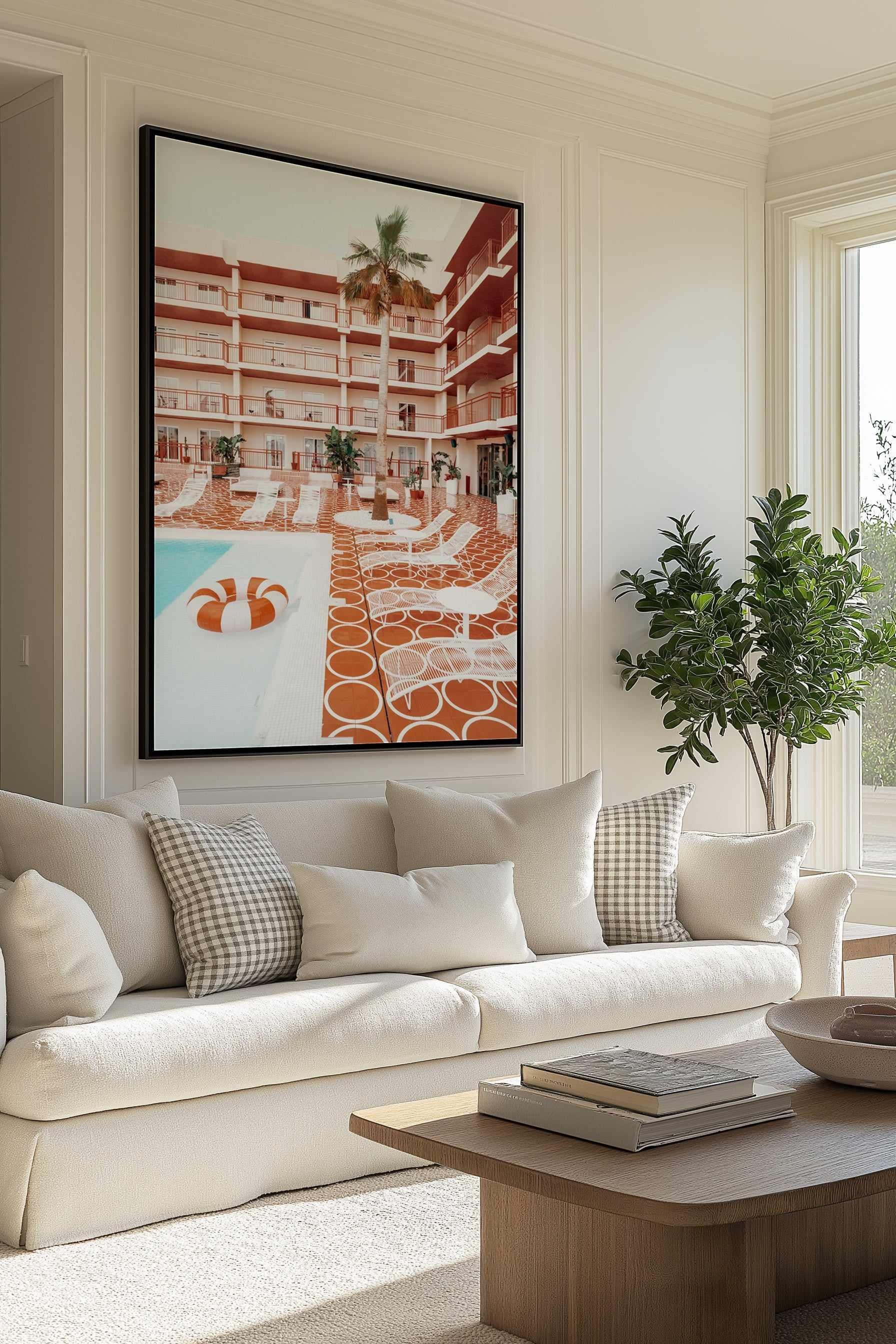 Romeo, Romeo by Teigan Geercke | Framed Canvas Art Print from Olive et Oriel where you can shop wallpaper and artworks online