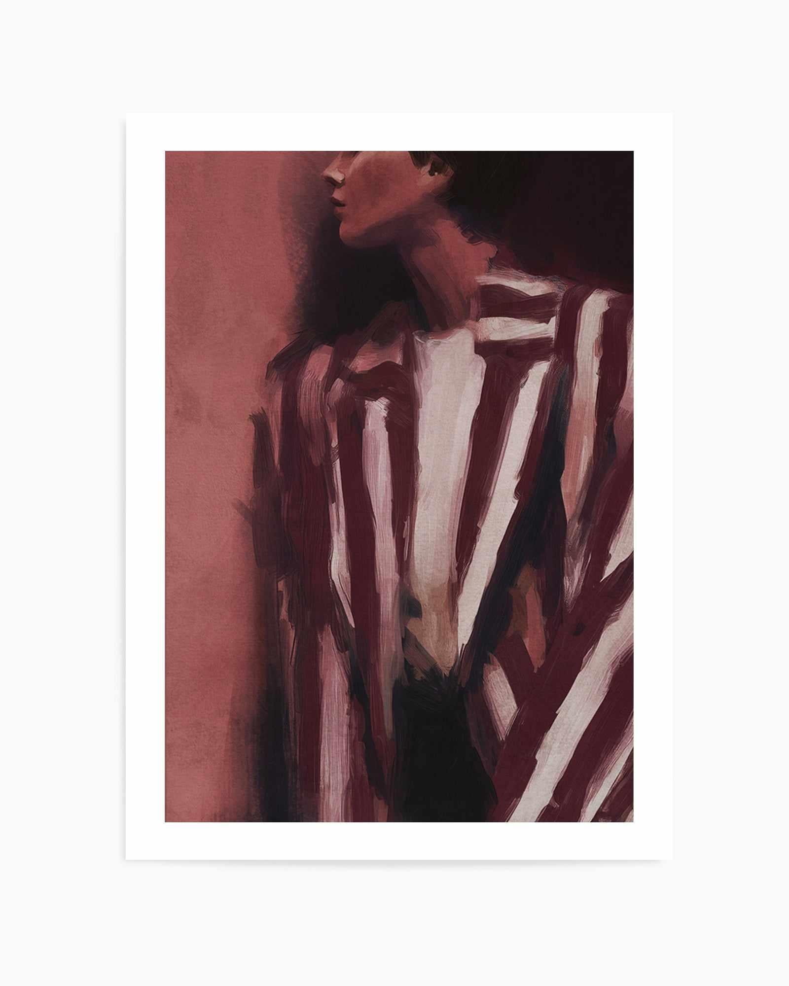 Romy | Art Print from Olive et Oriel where you can shop wallpaper and artworks online