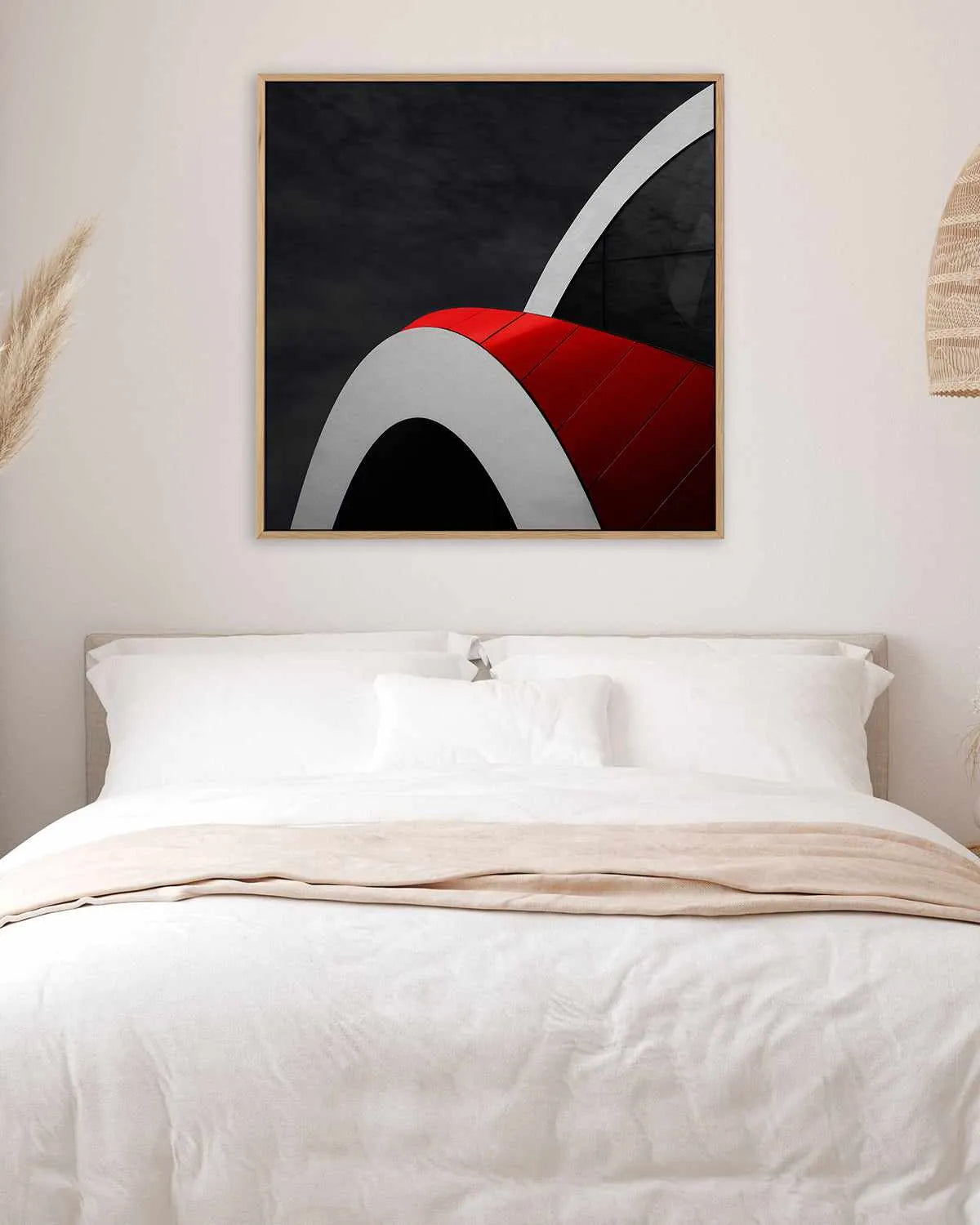 Ron Arads Bows | Framed Canvas Art Print from Olive et Oriel where you can shop wallpaper and artworks online