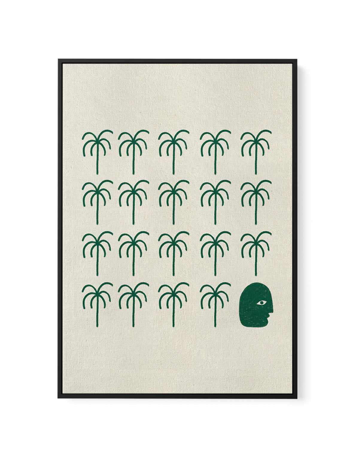 Roots by Shatha Al Dafai | Framed Canvas Art Print from Olive et Oriel where you can shop wallpaper and artworks online