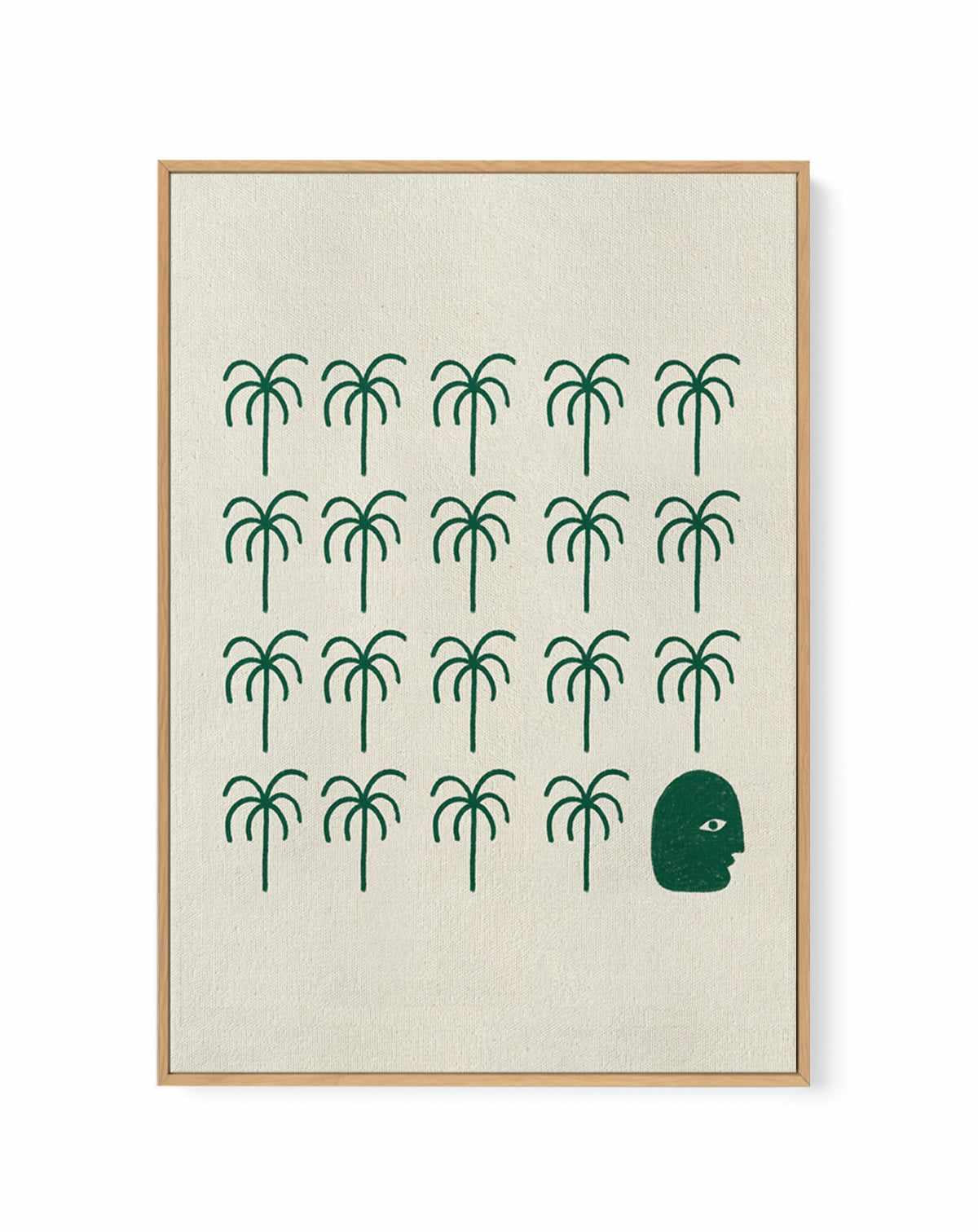 Roots by Shatha Al Dafai | Framed Canvas Art Print from Olive et Oriel where you can shop wallpaper and artworks online