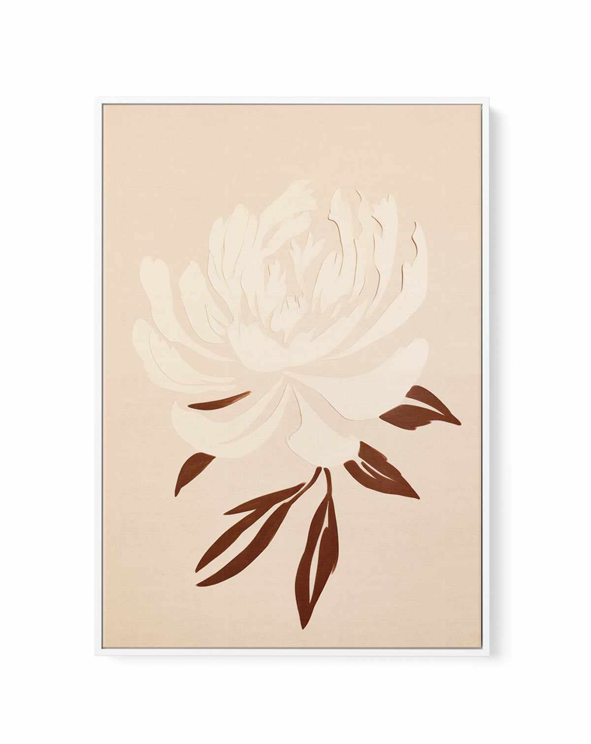 Rose I | Framed Canvas Art Print