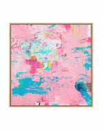 Rose Pink by Antonia Tzenova | Framed Canvas Art Print