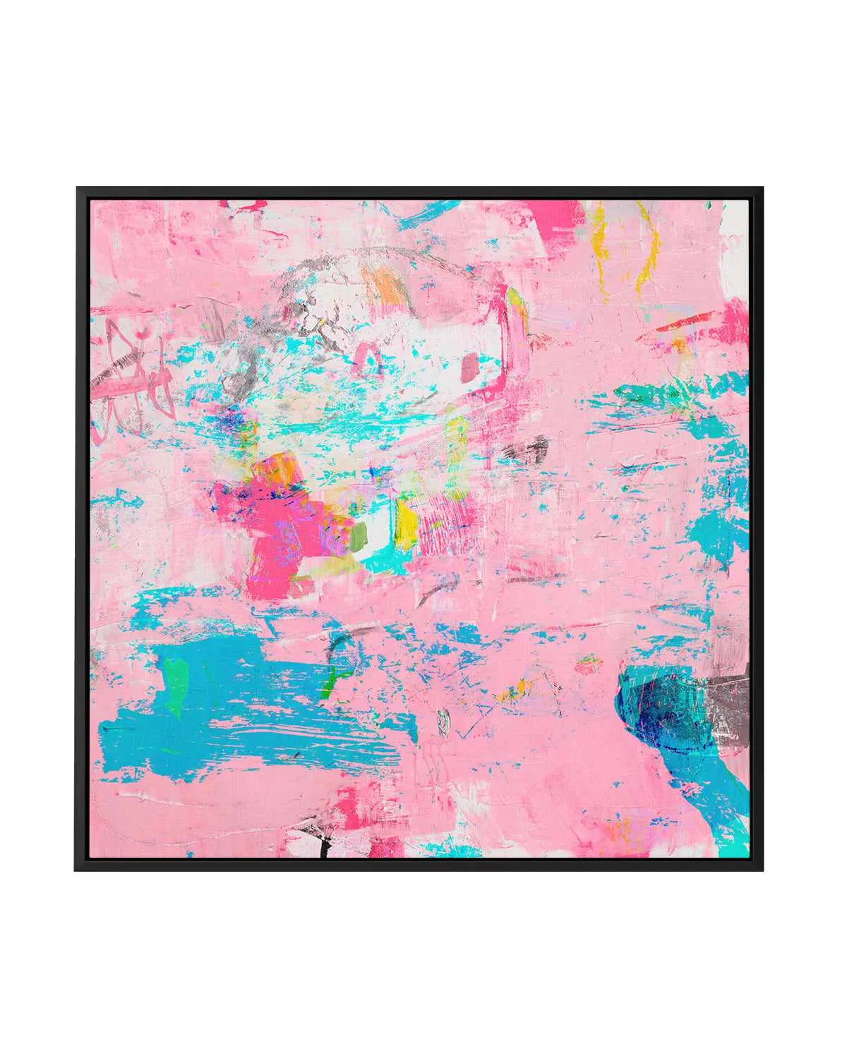 Rose Pink by Antonia Tzenova | Framed Canvas Art Print from Olive et Oriel where you can shop wallpaper and artworks online