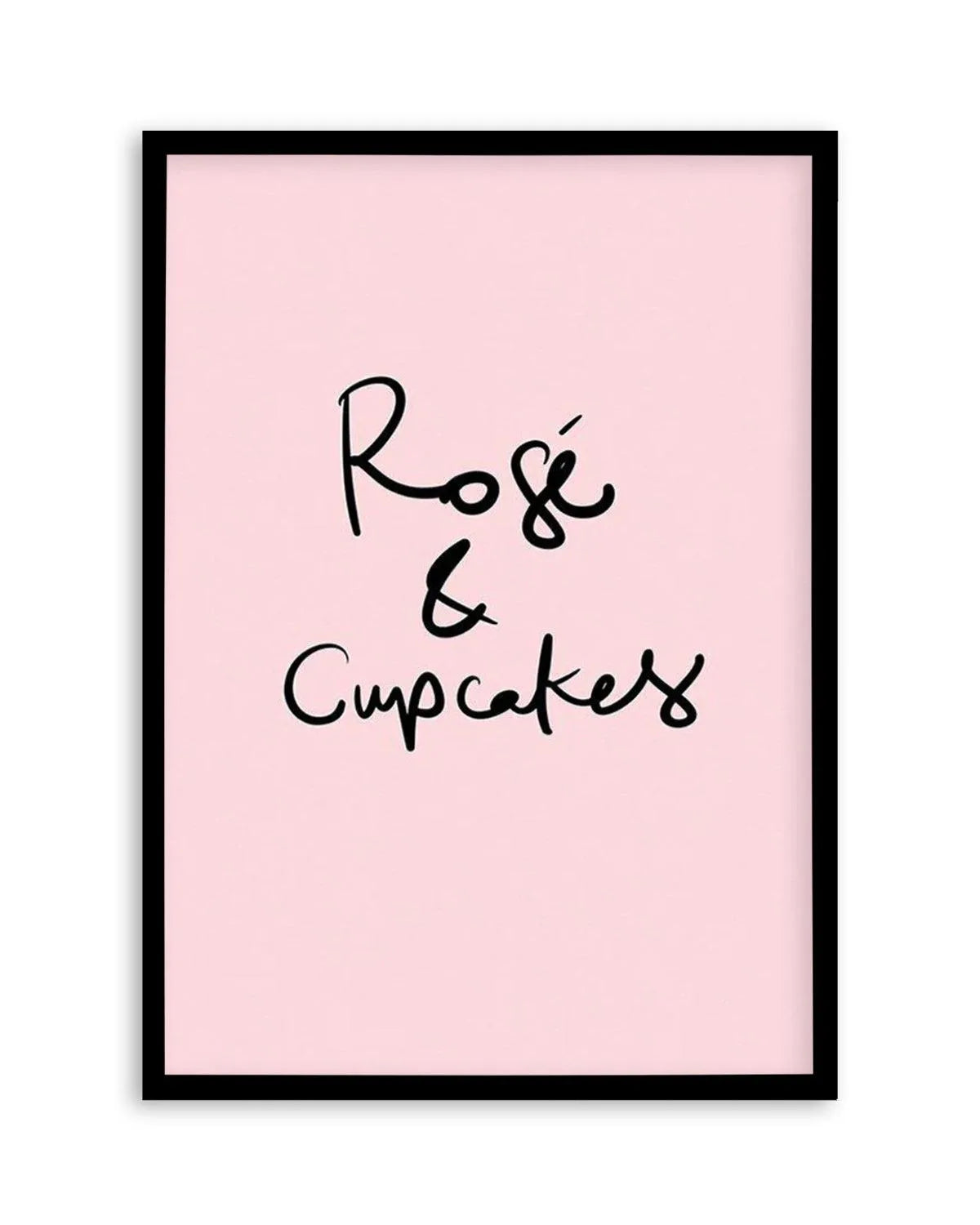 Rose & Cupcakes from Olive et Oriel where you can shop wallpaper and artworks online