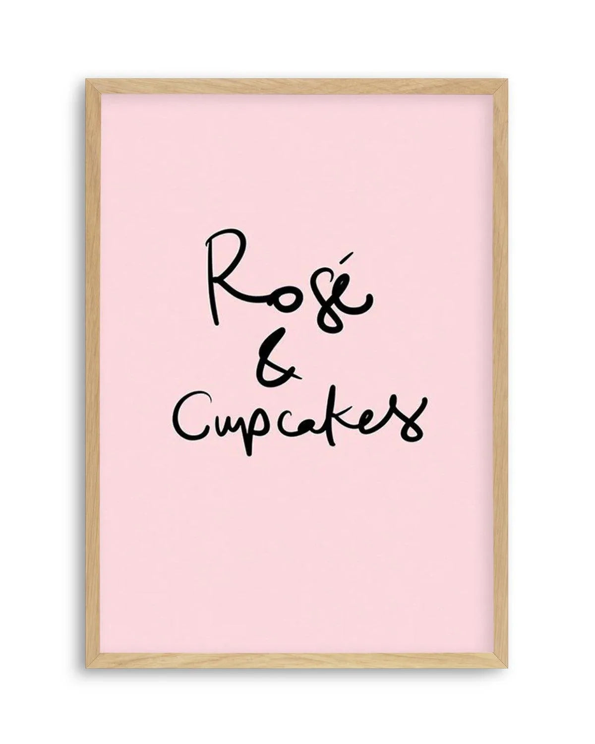 Rose & Cupcakes from Olive et Oriel where you can shop wallpaper and artworks online
