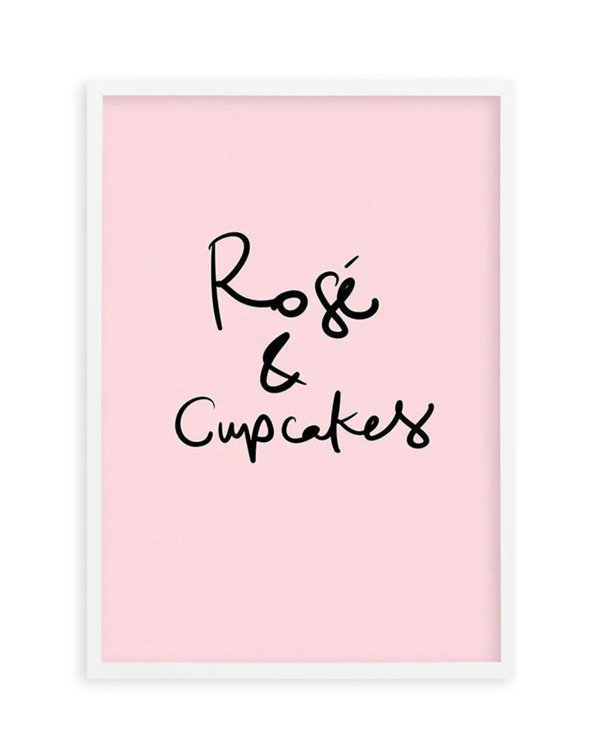 Rose & Cupcakes from Olive et Oriel where you can shop wallpaper and artworks online