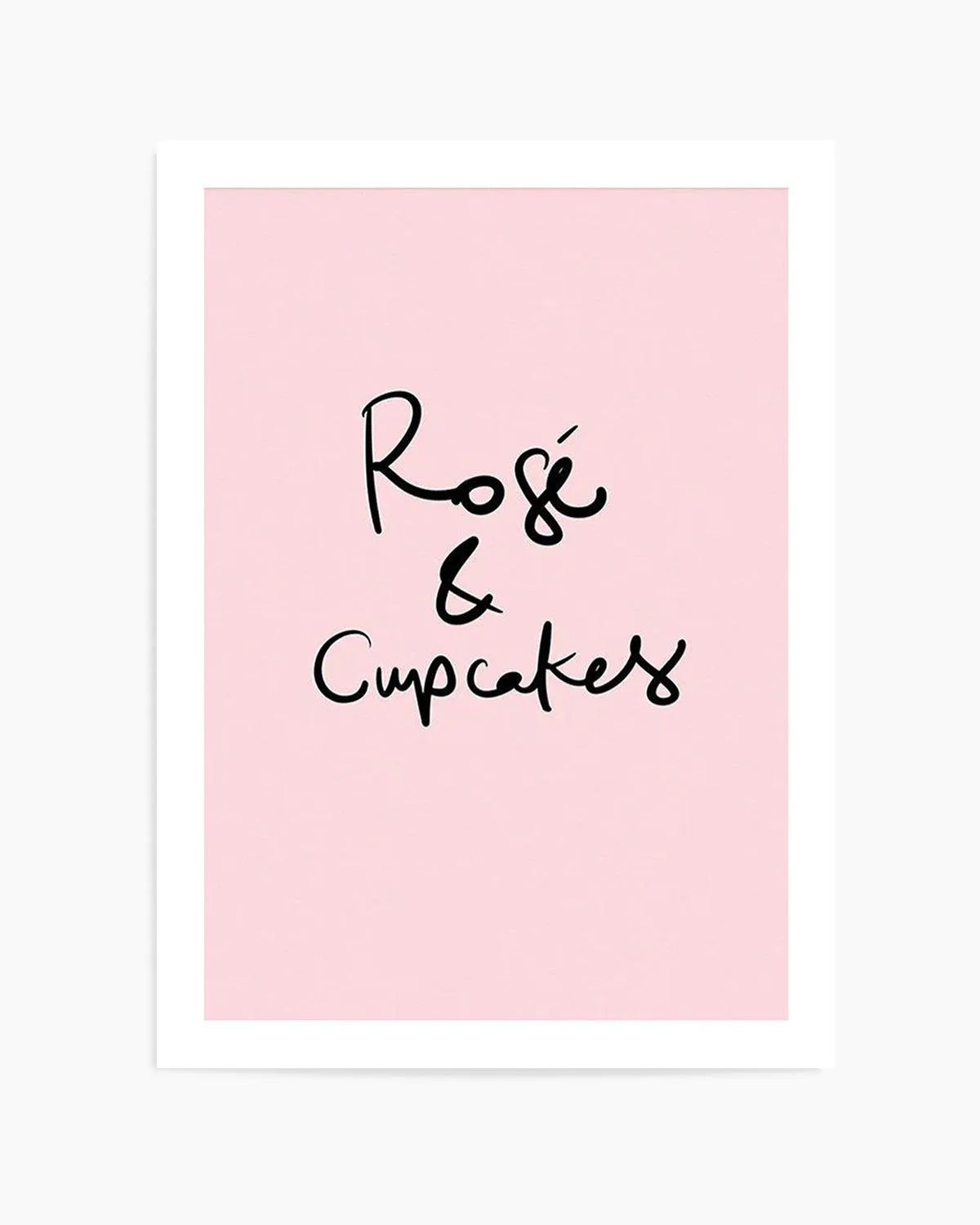 Rose & Cupcakes from Olive et Oriel where you can shop wallpaper and artworks online