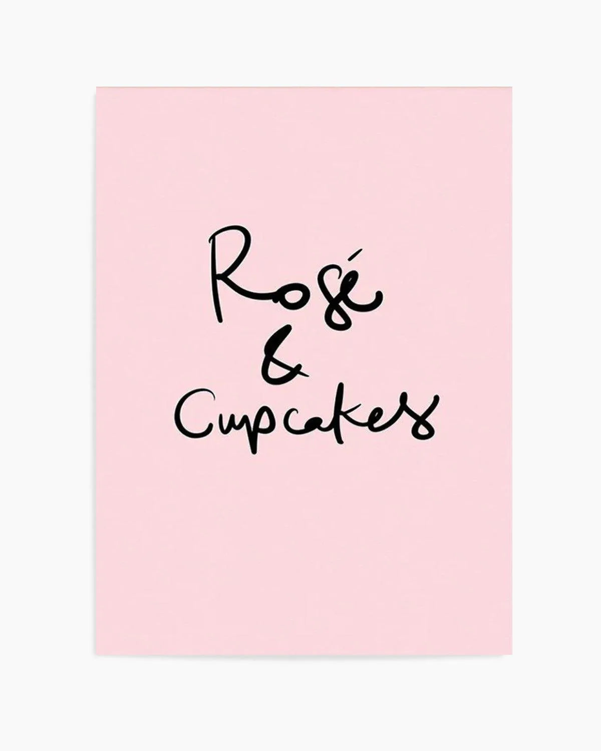 Rose & Cupcakes from Olive et Oriel where you can shop wallpaper and artworks online