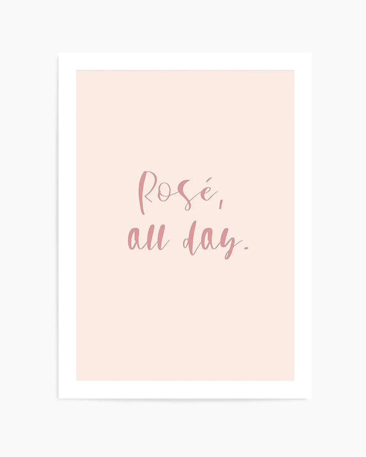 Rose' All Day from Olive et Oriel where you can shop wallpaper and artworks online