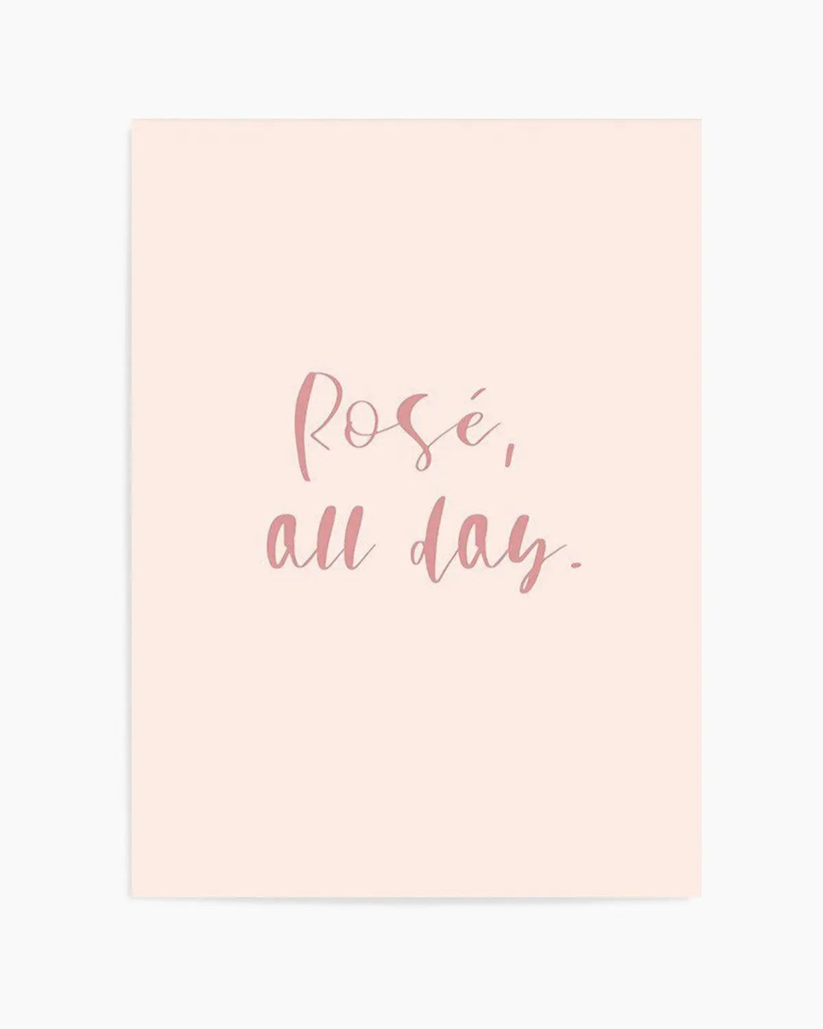 Rose' All Day from Olive et Oriel where you can shop wallpaper and artworks online