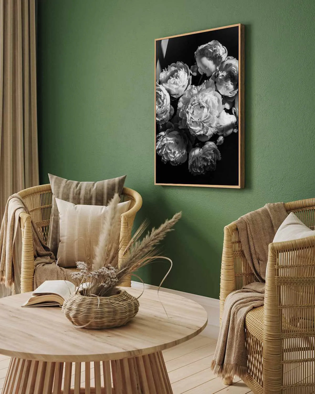 Roses I by Jovani Demetrie | Framed Canvas Art Print from Olive et Oriel where you can shop wallpaper and artworks online