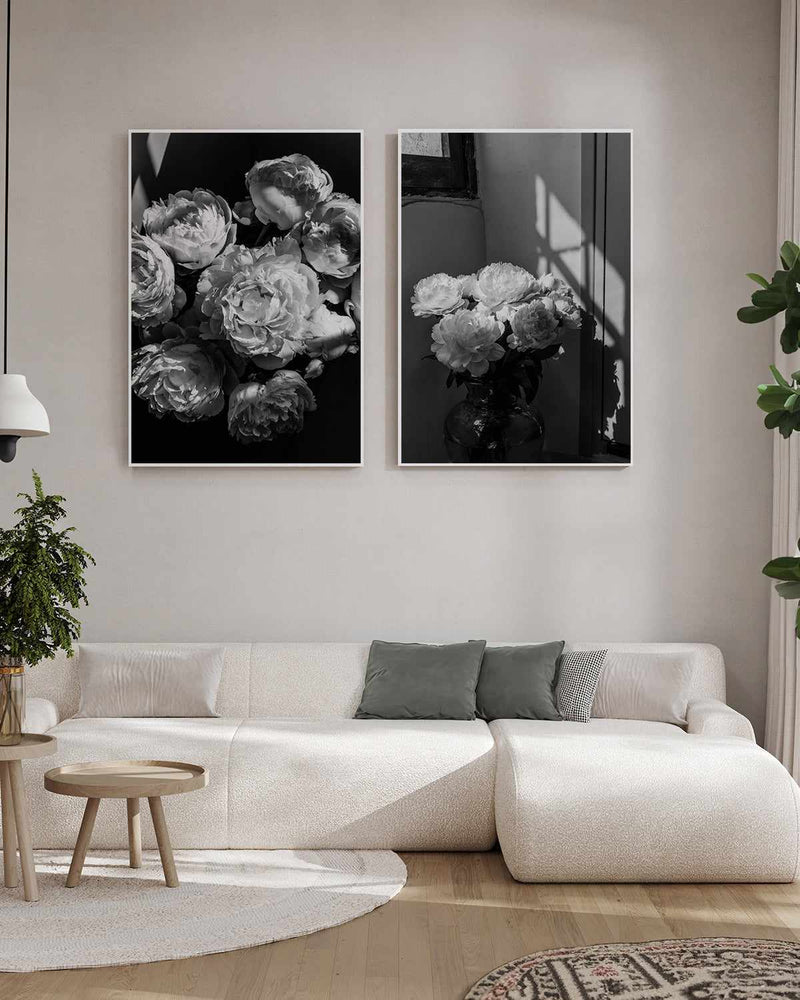 Roses I by Jovani Demetrie | Framed Canvas Art Print
