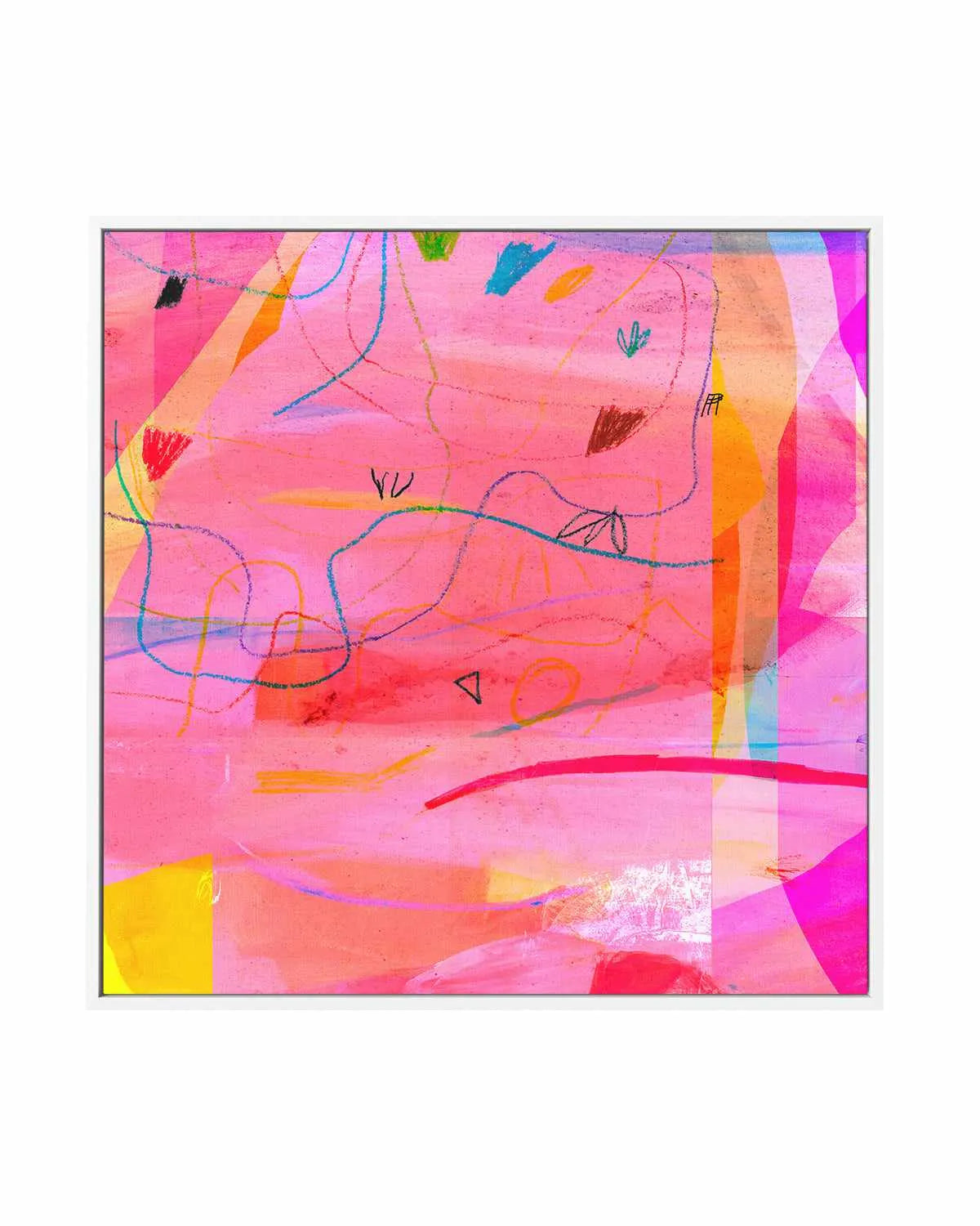 Rosey by Antonia Tzenova | Framed Canvas Art Print from Olive et Oriel where you can shop wallpaper and artworks online