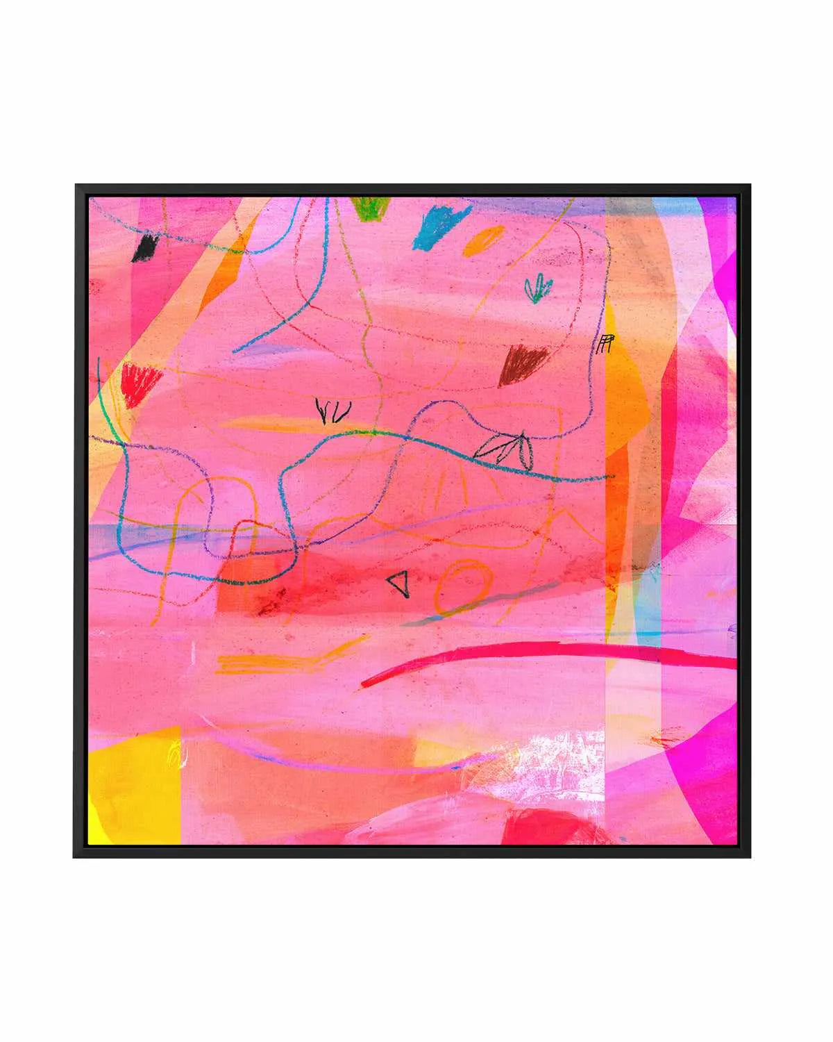 Rosey by Antonia Tzenova | Framed Canvas Art Print from Olive et Oriel where you can shop wallpaper and artworks online
