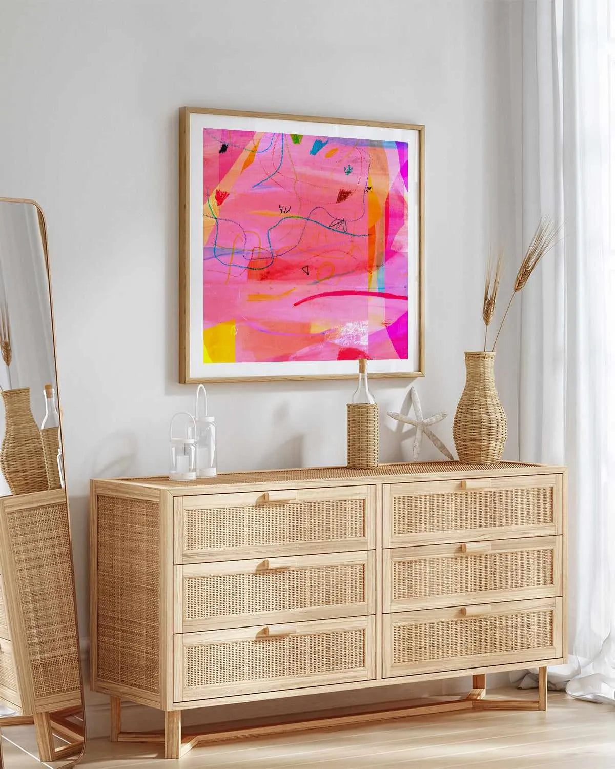 Rosey by Antonia Tzenova Art Print from Olive et Oriel where you can shop wallpaper and artworks online