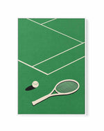 Rosi Feist Tennis Club By Rosi Feist  | Framed Canvas Art Print