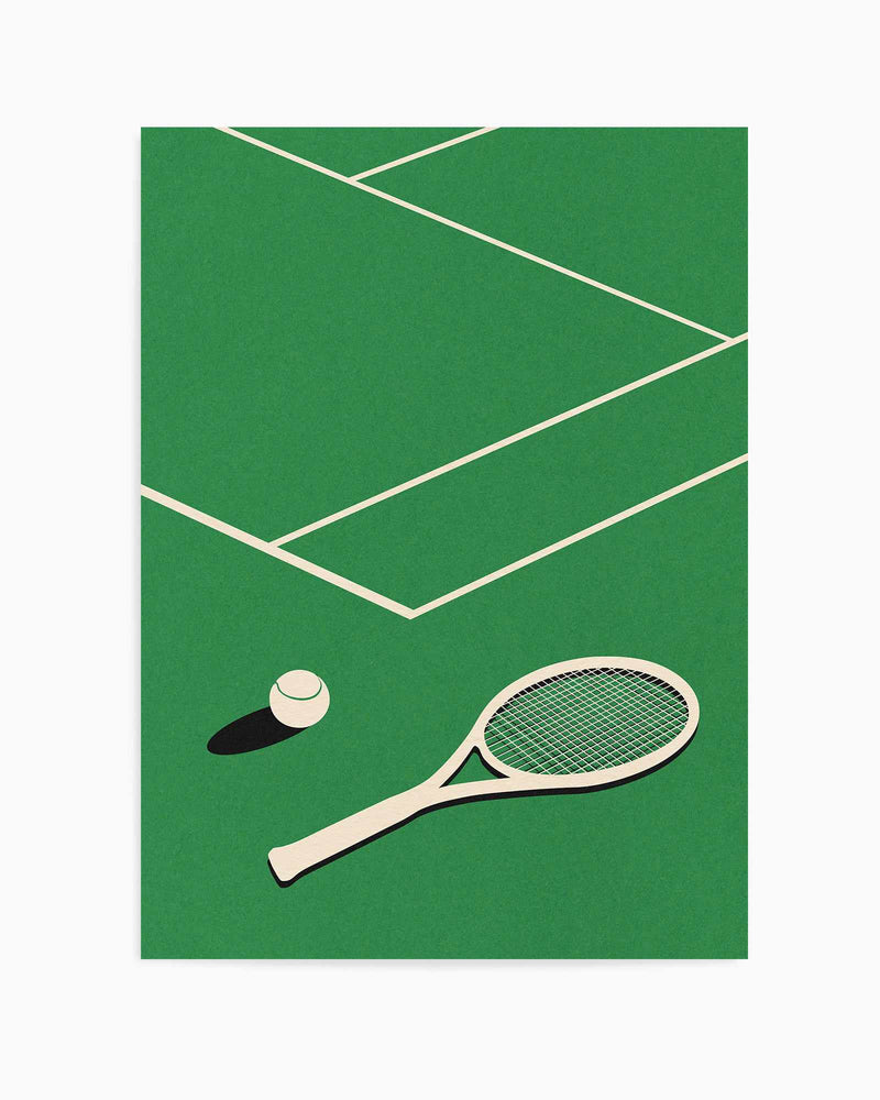 Rosi Feist Tennis Club By Rosi Feist  | Art Print