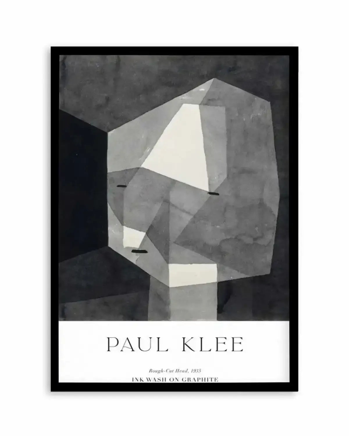 Rough Cut Head 1935 by Paul Klee Art Print from Olive et Oriel where you can shop wallpaper and artworks online