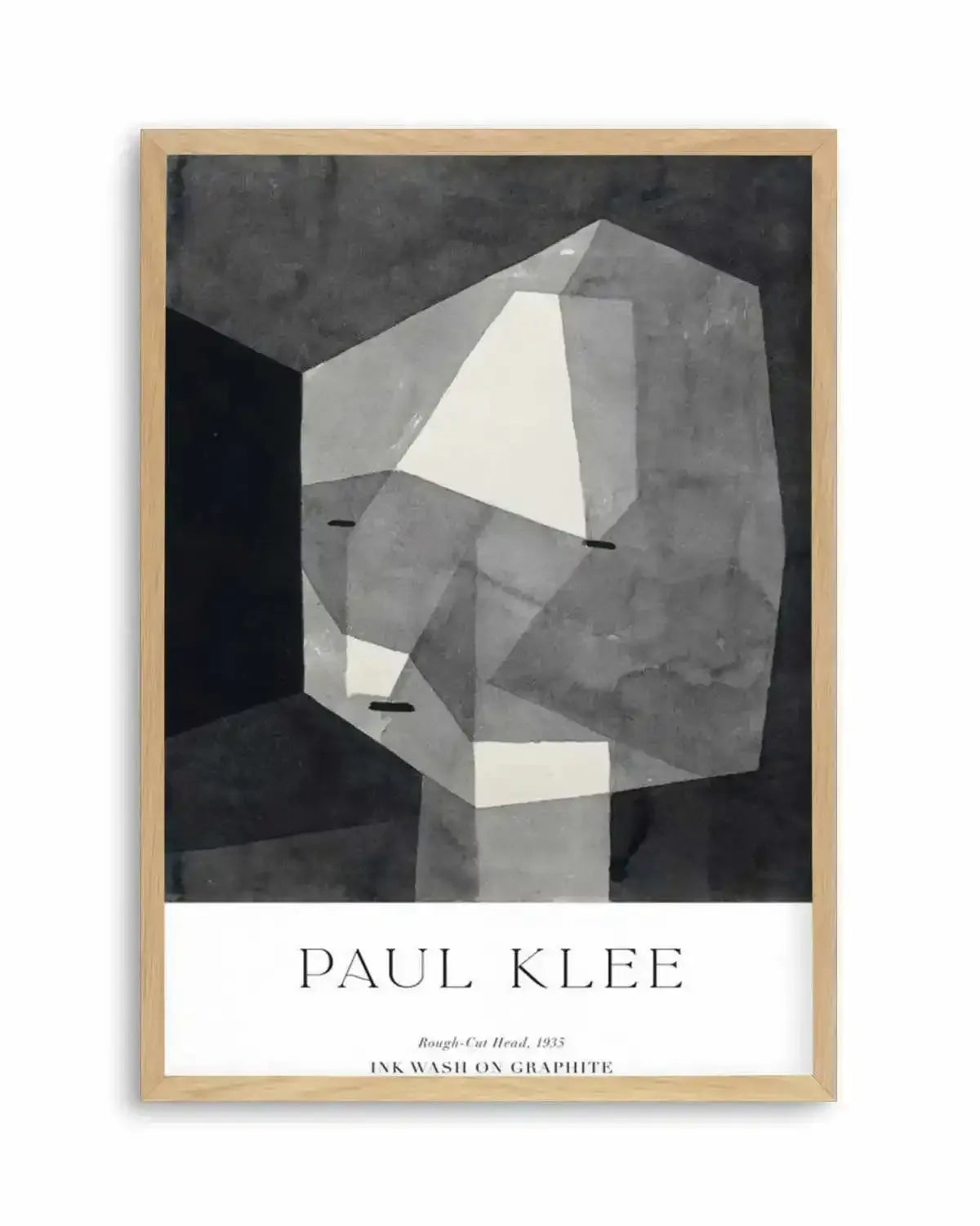 Rough Cut Head 1935 by Paul Klee Art Print from Olive et Oriel where you can shop wallpaper and artworks online