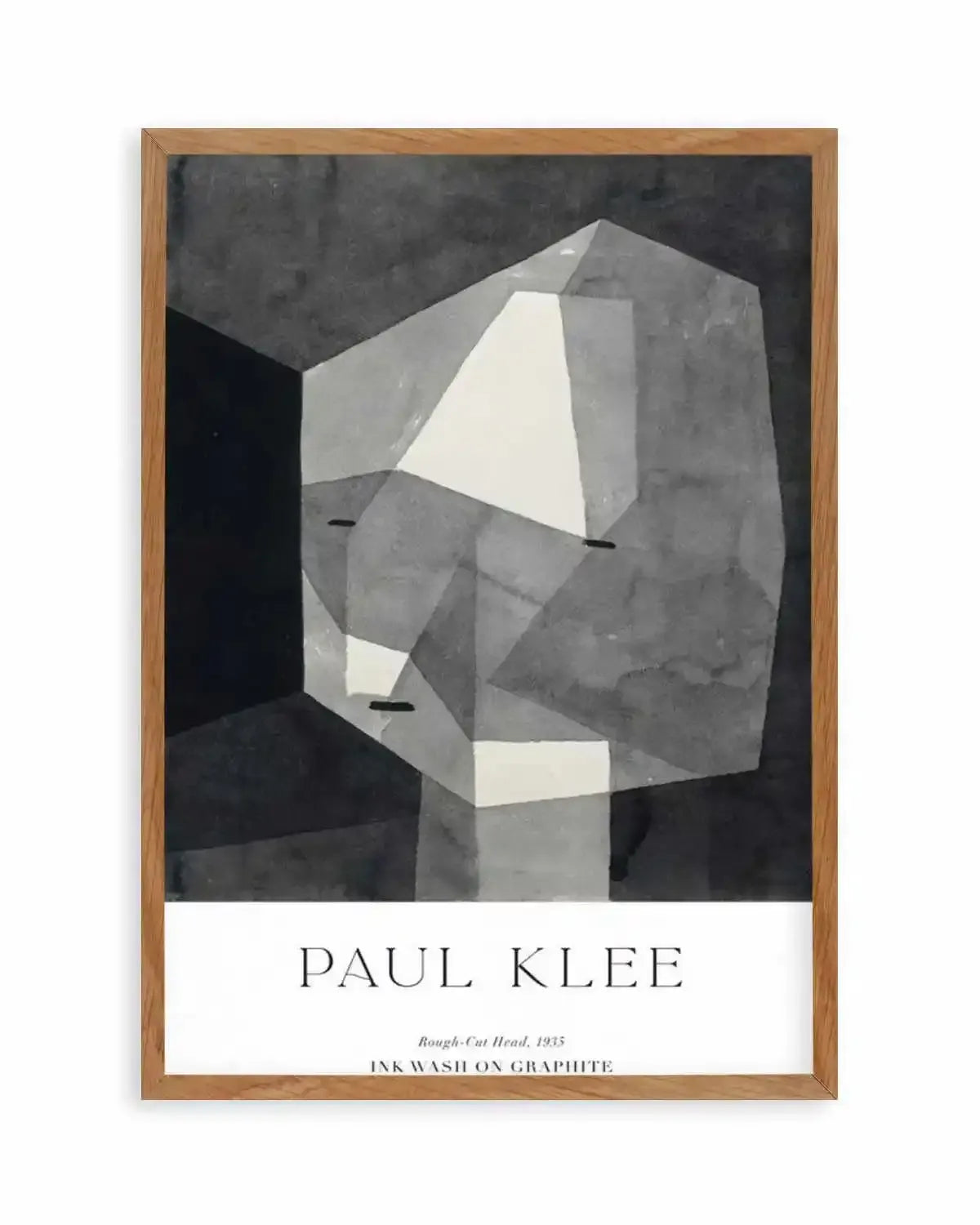 Rough Cut Head 1935 by Paul Klee Art Print from Olive et Oriel where you can shop wallpaper and artworks online