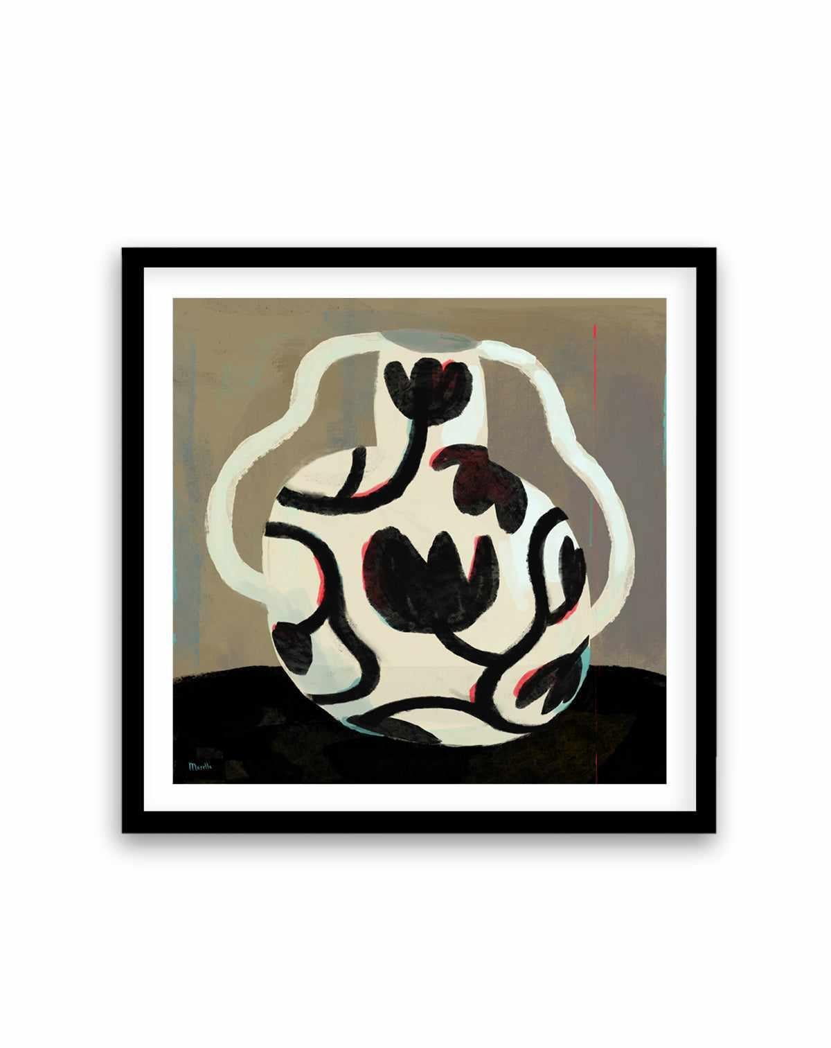 Round Vase by Marco Marella | Art Print from Olive et Oriel where you can shop wallpaper and artworks online