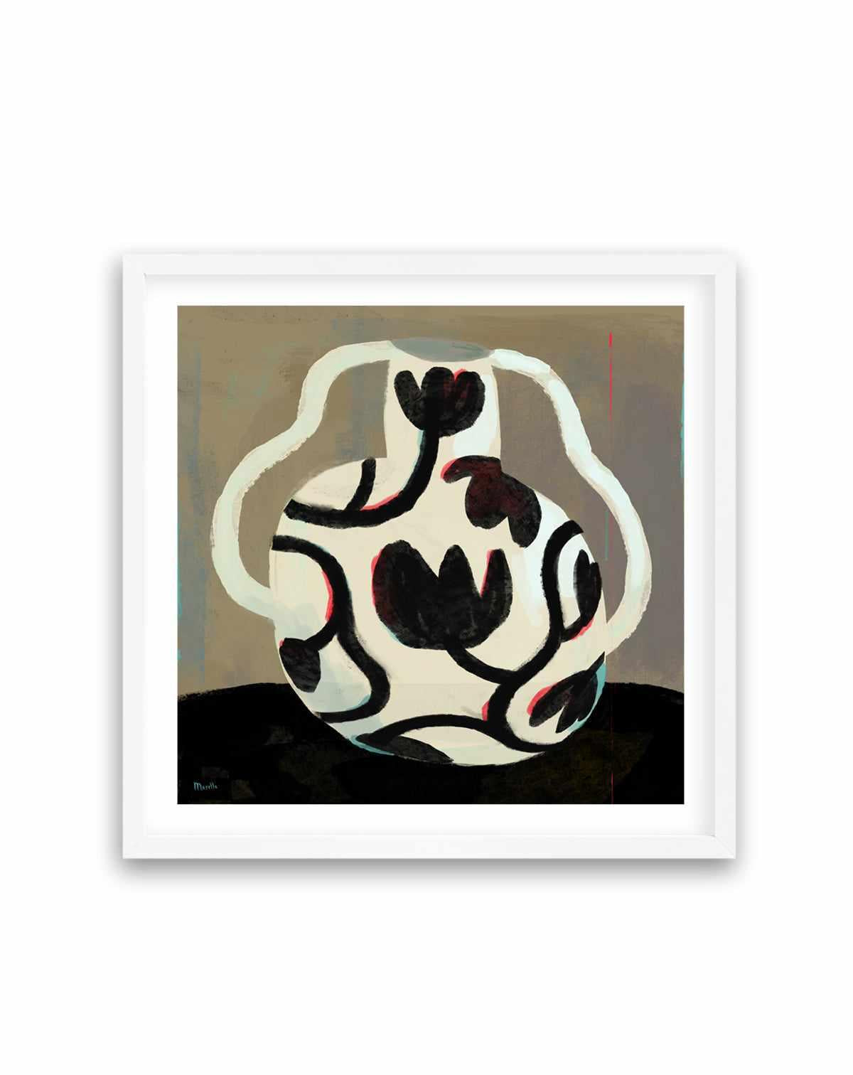 Round Vase by Marco Marella | Art Print from Olive et Oriel where you can shop wallpaper and artworks online