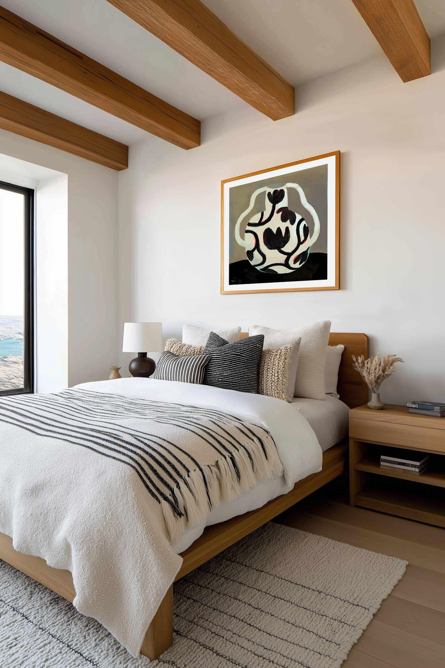 Round Vase by Marco Marella | Art Print from Olive et Oriel where you can shop wallpaper and artworks online