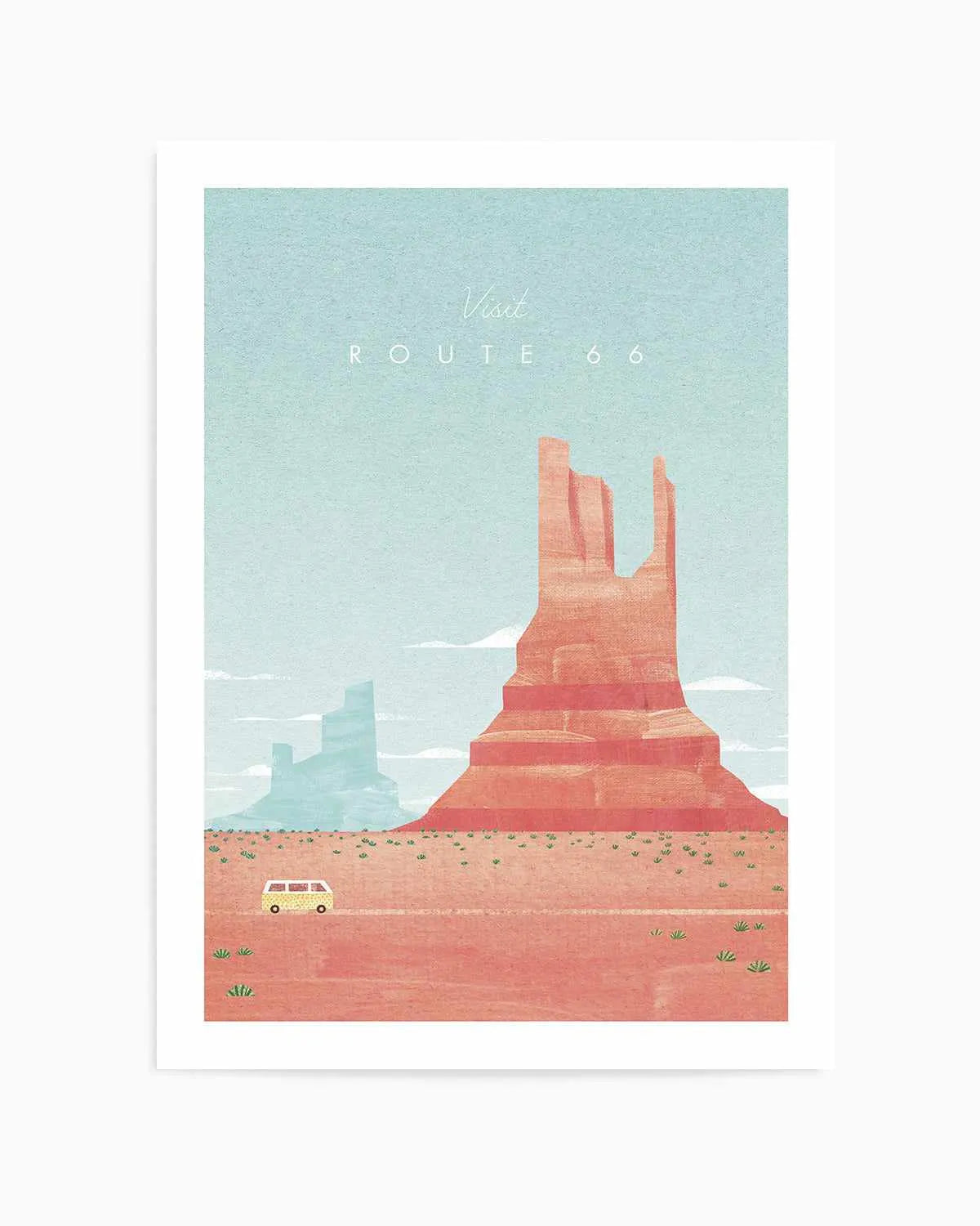Route 66 by Henry Rivers Art Print from Olive et Oriel where you can shop wallpaper and artworks online