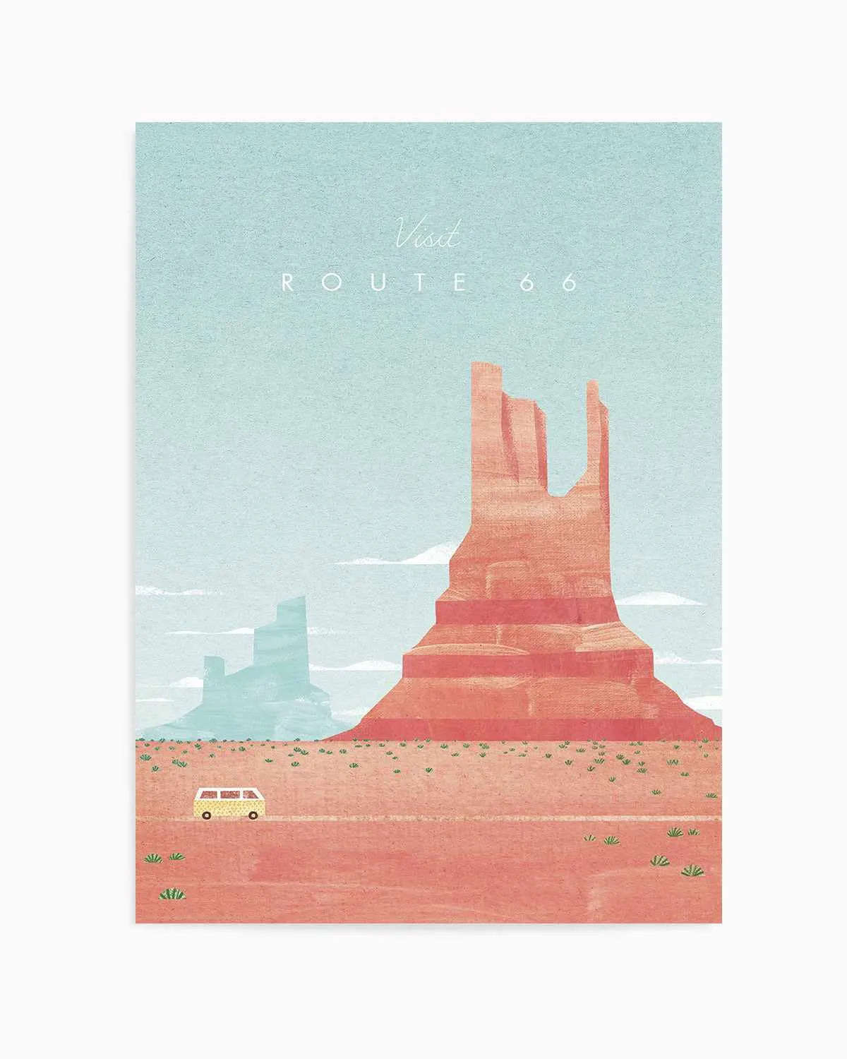 Route 66 by Henry Rivers Art Print from Olive et Oriel where you can shop wallpaper and artworks online