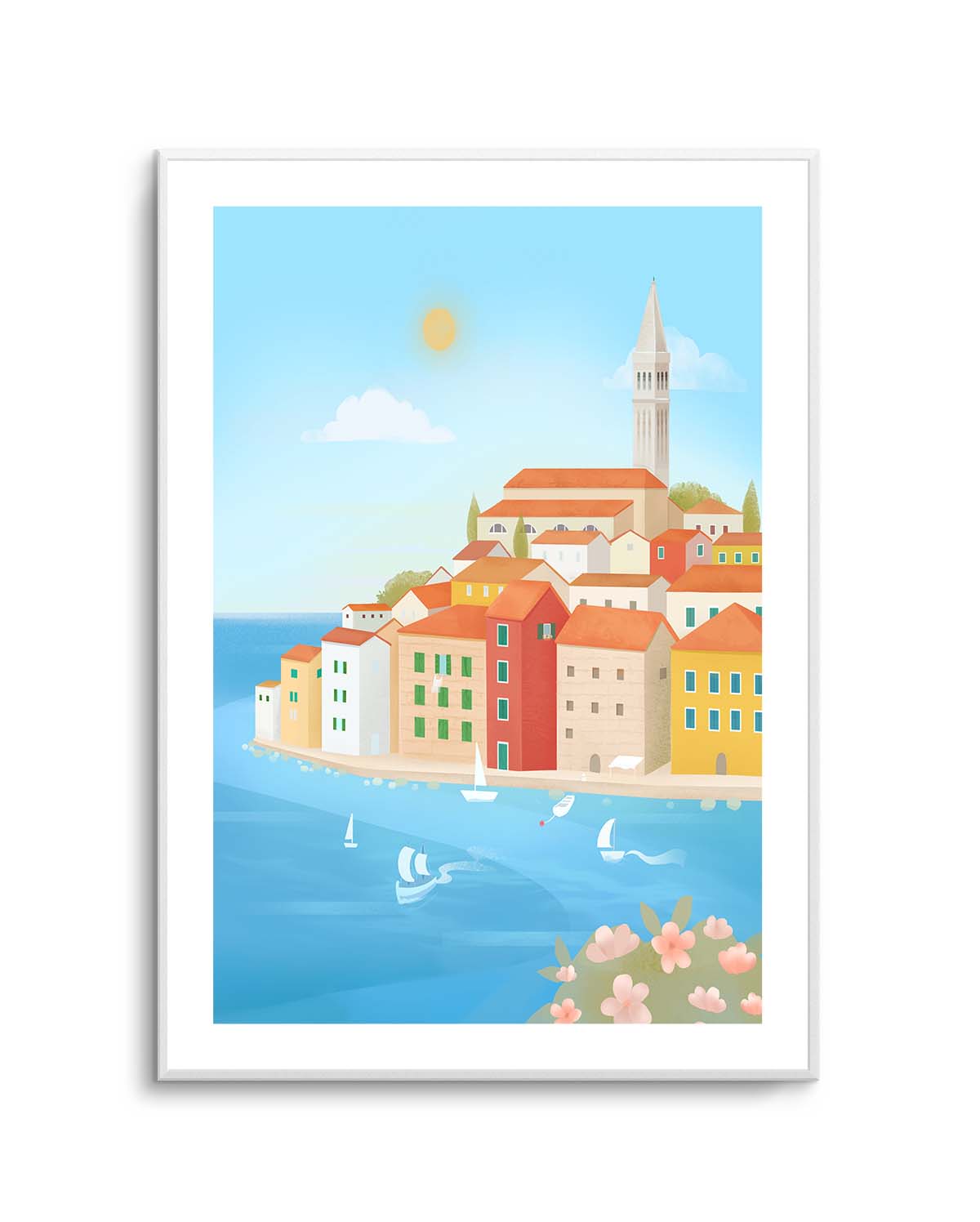 Rovinj Croatia By Petra Lizde | Art Print