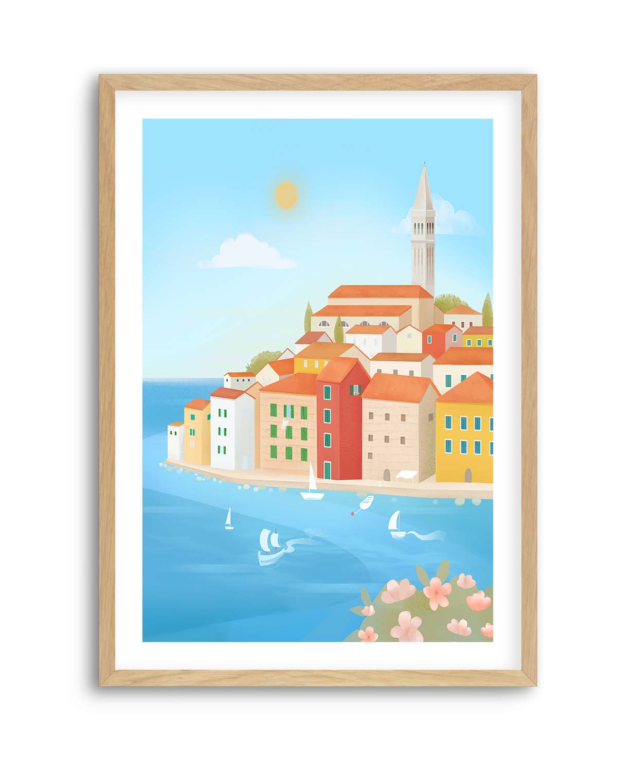 Rovinj Croatia By Petra Lizde | Art Print