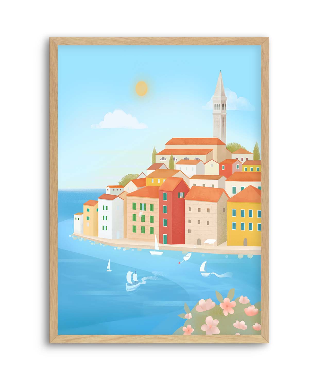 Rovinj Croatia By Petra Lizde | Art Print