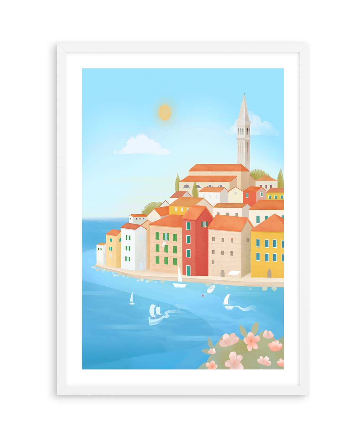 Rovinj Croatia By Petra Lizde | Art Print