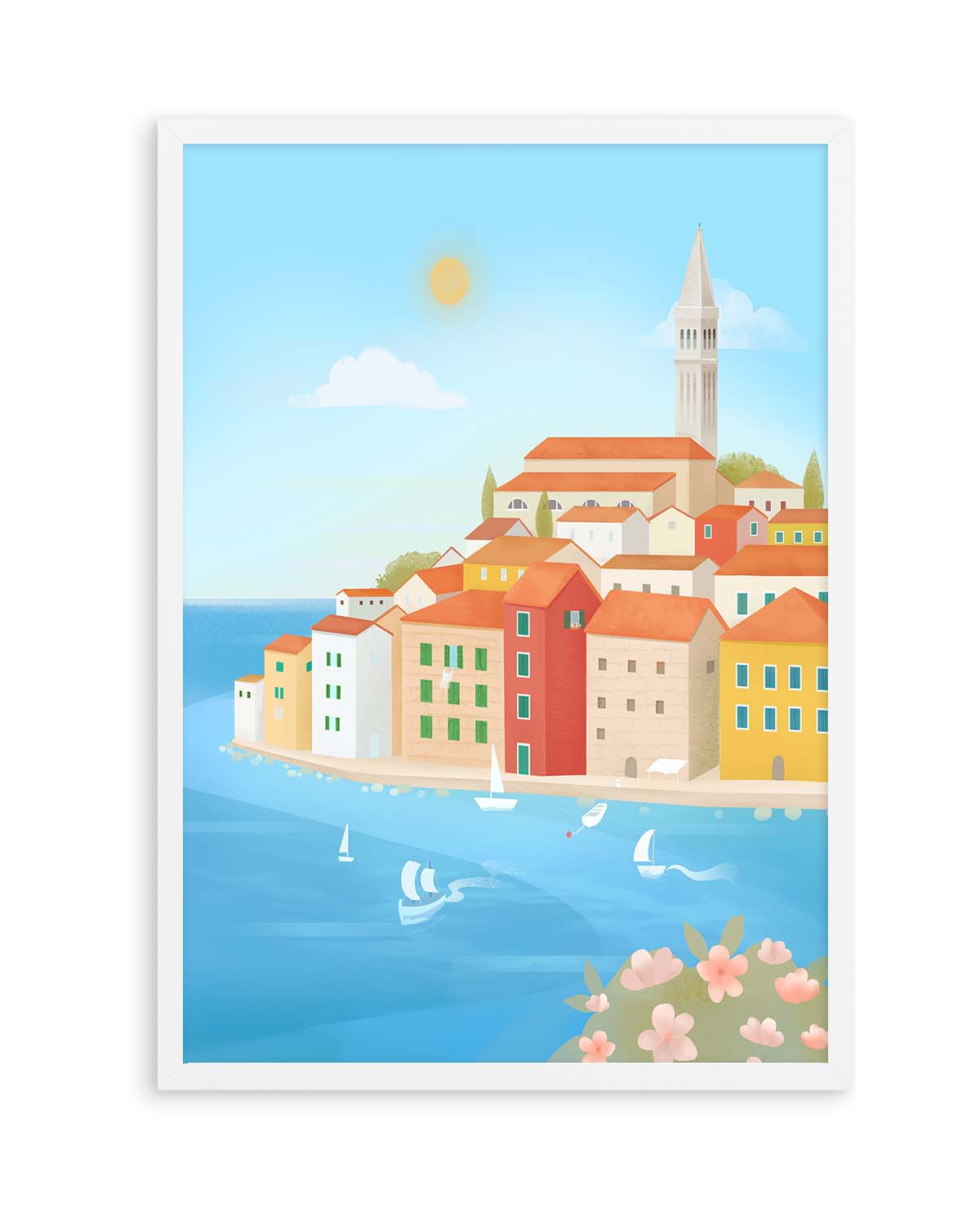 Rovinj Croatia By Petra Lizde | Art Print