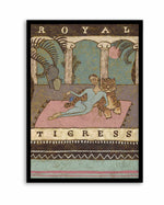 Royal Tigress by Julie Celina | Art Print