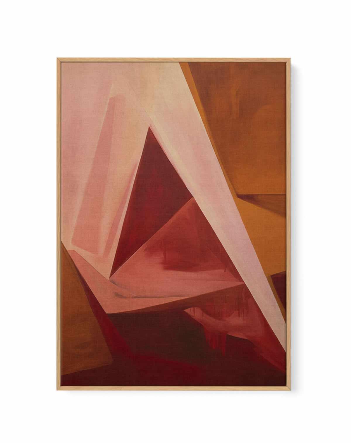 Rubra II | Framed Canvas Art Print from Olive et Oriel where you can shop wallpaper and artworks online