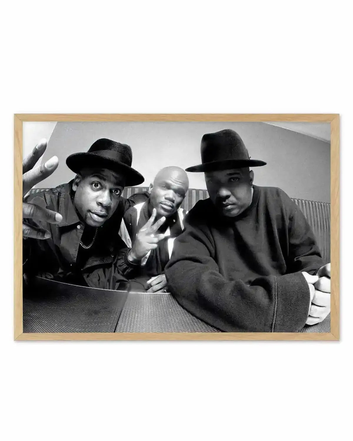 Run DMC | Tony Mott Collection Art Print from Olive et Oriel where you can shop wallpaper and artworks online