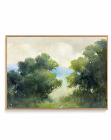 Rural Retreat | Framed Canvas Art Print from Olive et Oriel where you can shop wallpaper and artworks online